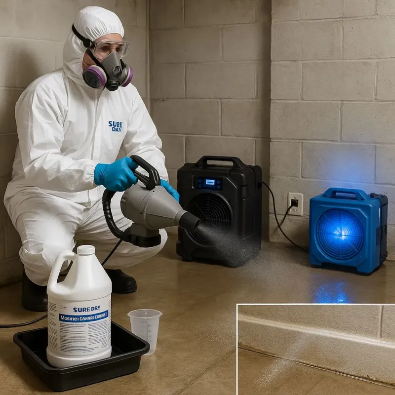Sanitization and Odor Removal process in North Pekin, IL