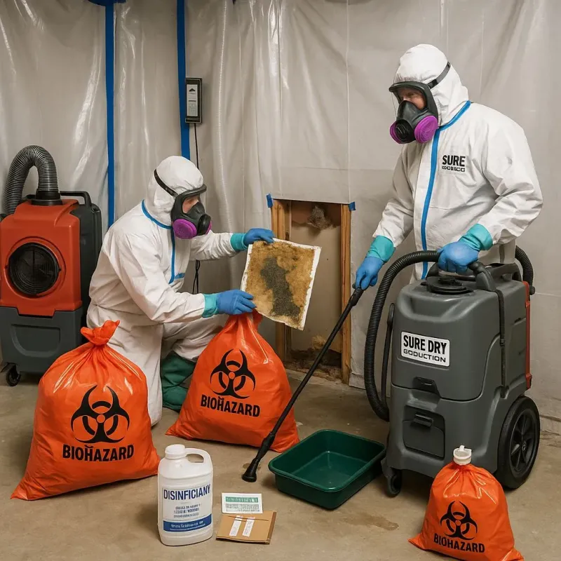 Contaminated Water Handling Protocols process in North Pekin, IL