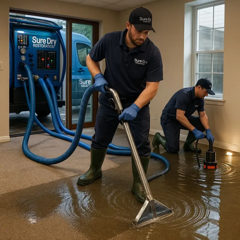 Water Extraction and Removal process in North Pekin, IL